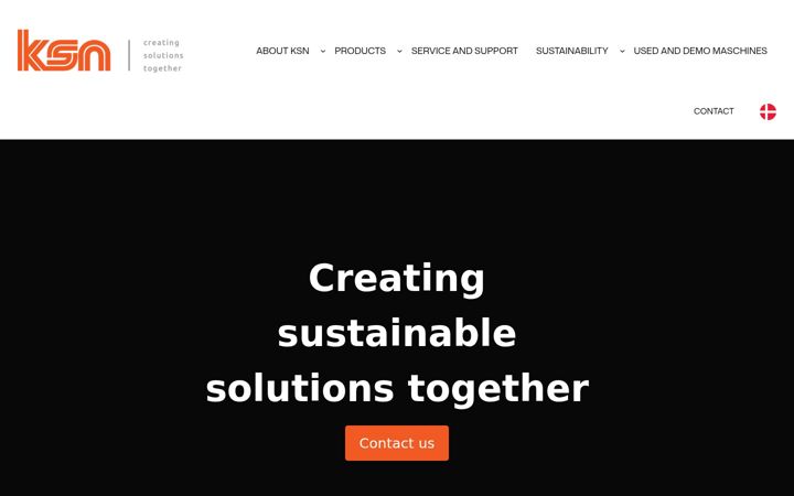 Screenshot of ksnindustry.com