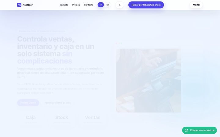 Screenshot of ksoftech.com
