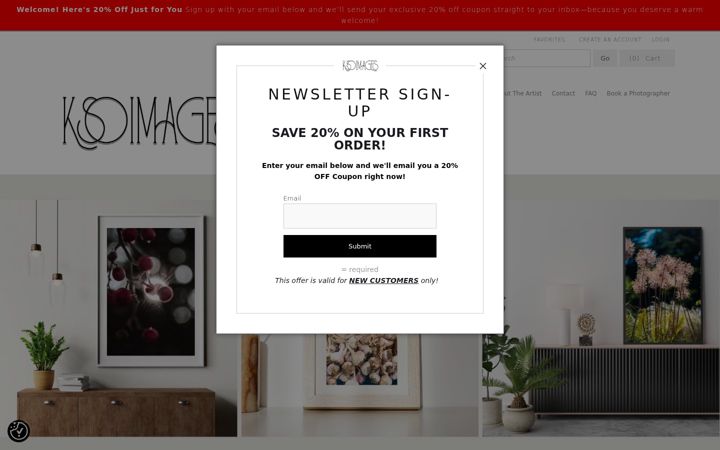 Screenshot of ksoimages.com