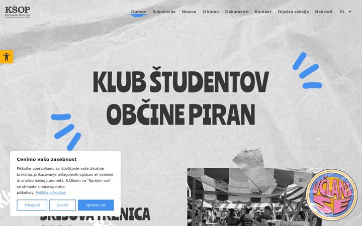 Screenshot of ksop.si