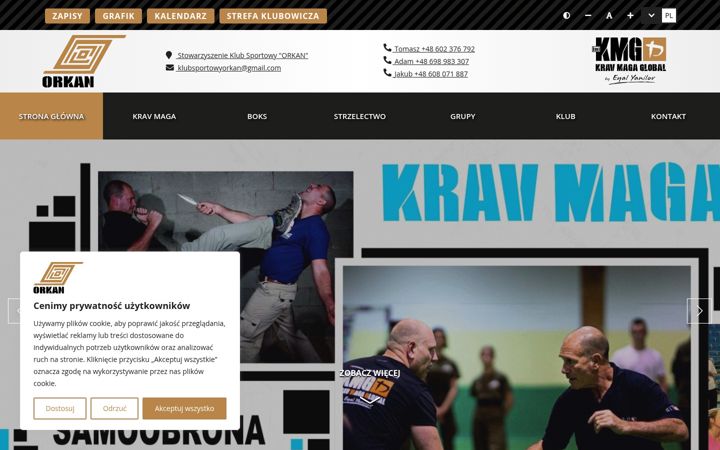 Screenshot of ksorkan.pl