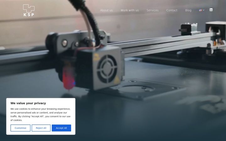 Screenshot di ksp-it.com