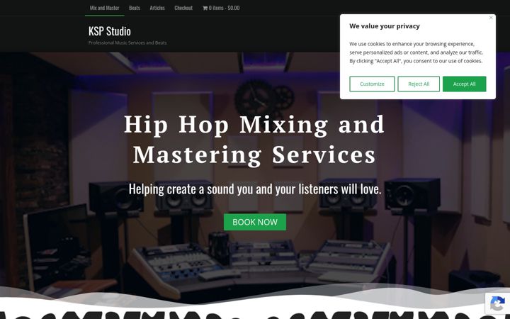 Screenshot di kspmixandmaster.com