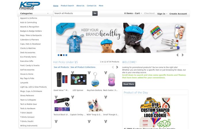 Screenshot di ksppromos.com