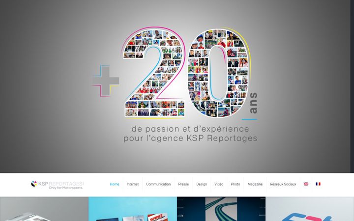Screenshot of kspreportages.com