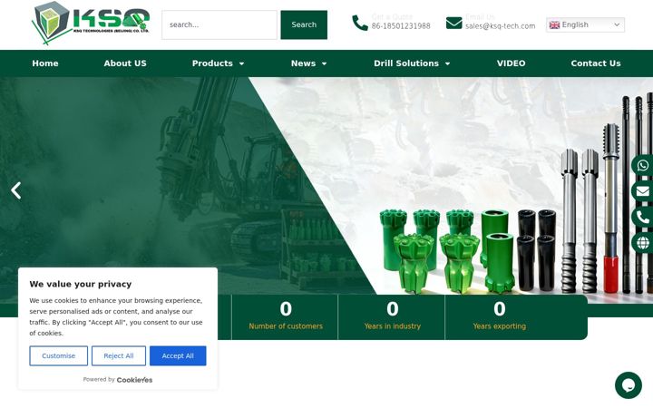 Screenshot of ksqdrill.com