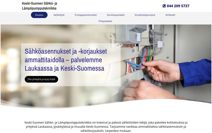 Screenshot of kssl.fi