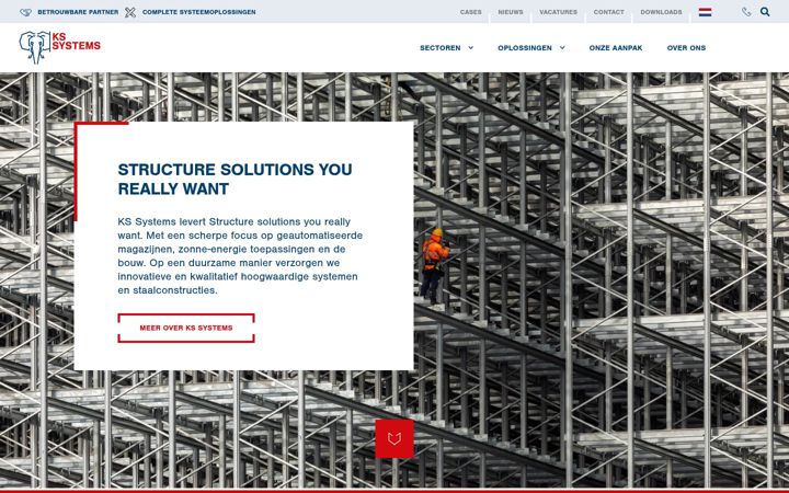 Screenshot of kssystems.com