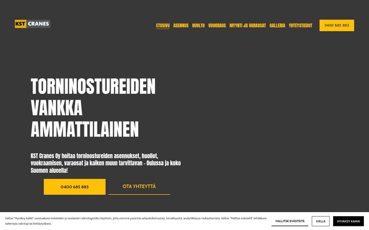 Screenshot of kstcranes.fi