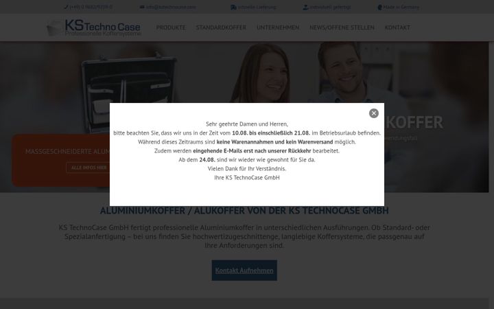 Captura de ecrã de kstechnocase.com