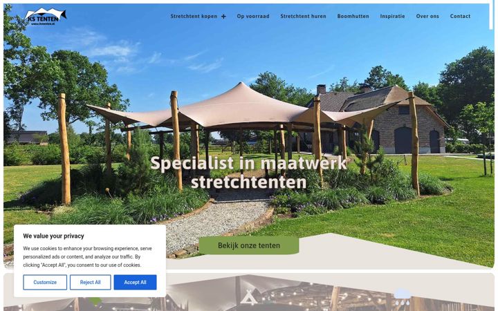 Screenshot of kstenten.nl