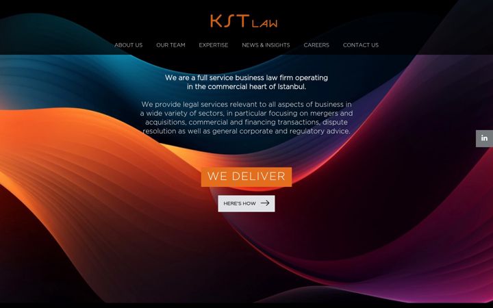 Screenshot of ksthukuk.com