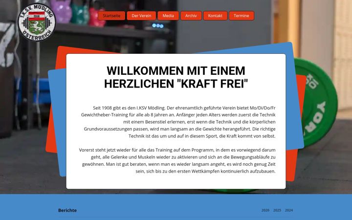 Screenshot of ksv-moedling.at