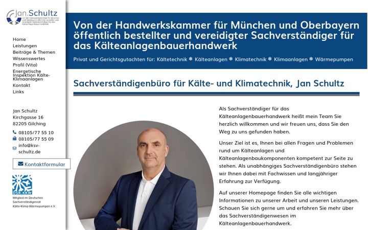 Screenshot ta' ksv-schultz.de