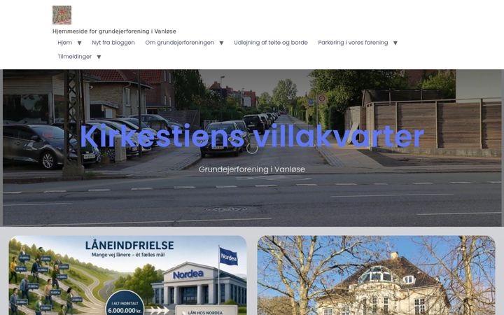Screenshot of ksvk.dk