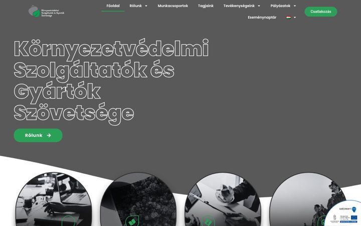 Screenshot of kszgysz.hu