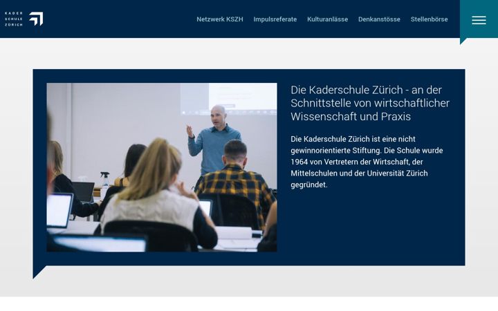 Screenshot of kszh.ch