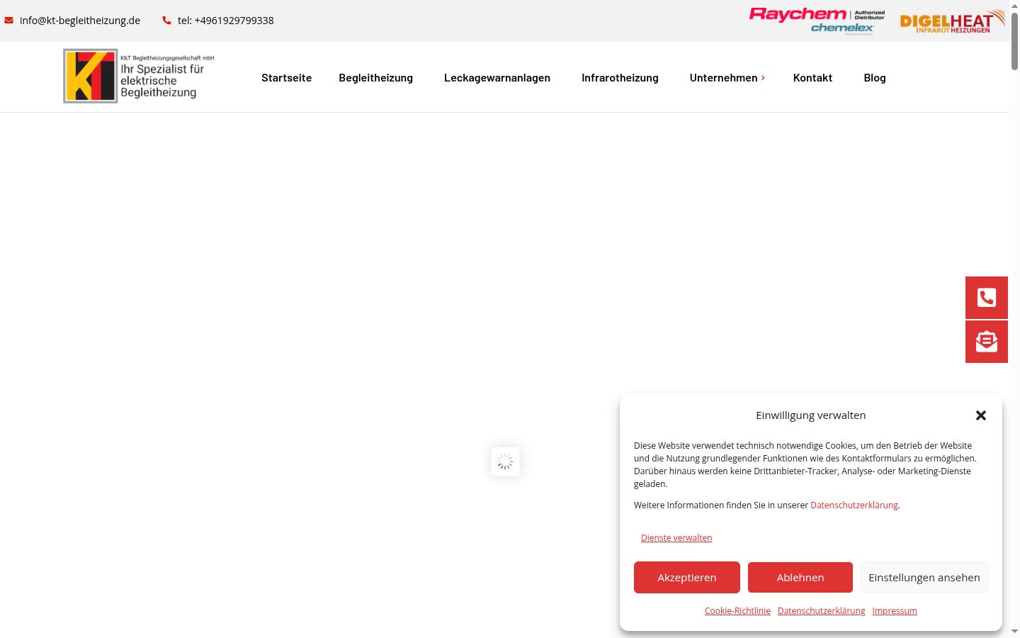 Zrzut ekranu banera zgody wyświetlanego przed jakąkolwiek interakcją
