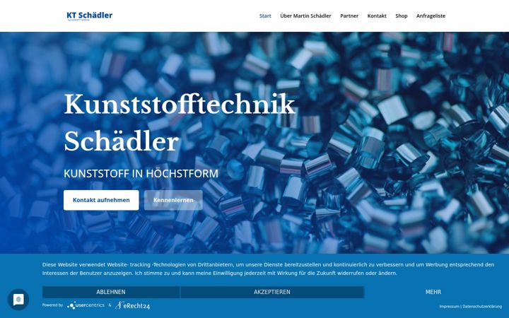 Screenshot of kt-schaedler.de