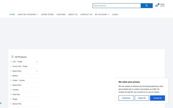 Screenshot of ktbhai.in