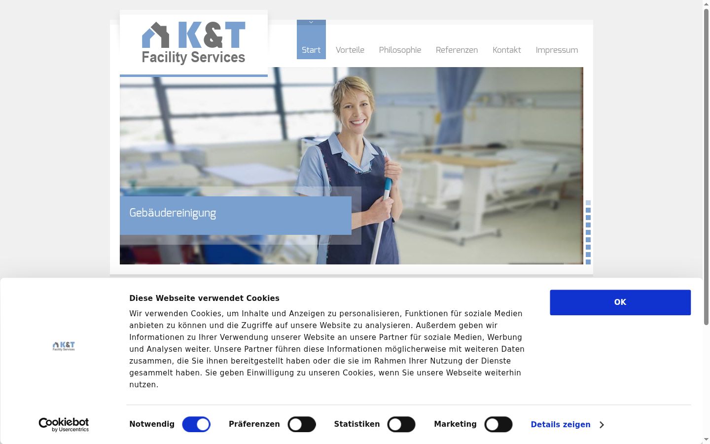 Sutikimo reklamjuostės, rodytos prieš bet kokią sąveiką, ekrano kopija