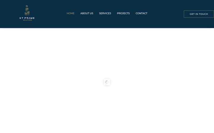 Screenshot of ktframesolutions.com