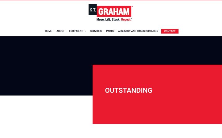 Captură de ecran a ktgraham.com