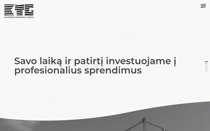 Screenshot of ktgrupe.lt