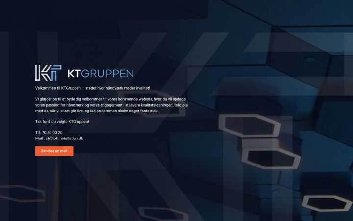 Screenshot of ktgruppen.dk