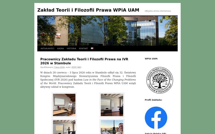 Screenshot of ktifp.amu.edu.pl