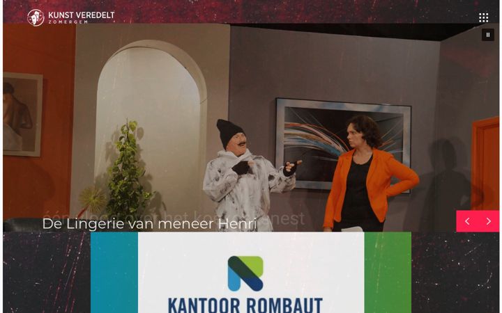 Screenshot of ktkvzomergem.be