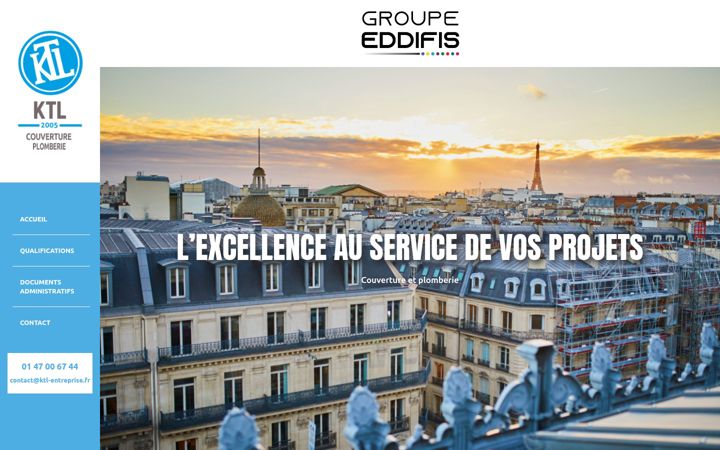Screenshot of ktl-entreprise.fr