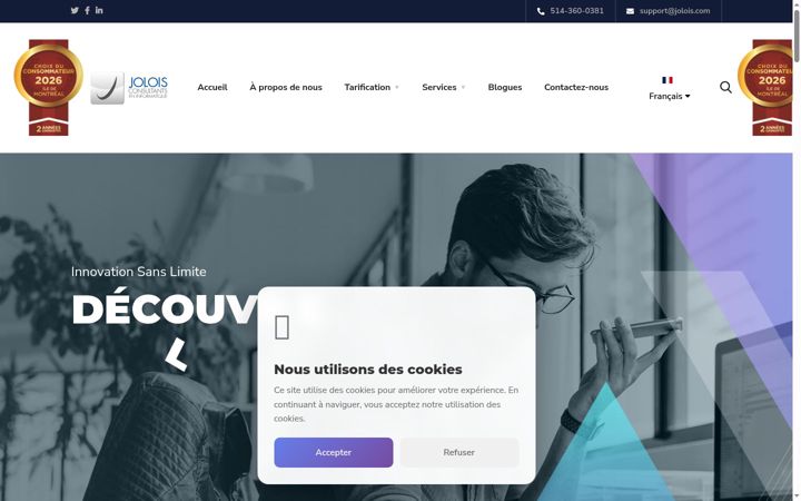 Screenshot of ktma.ca