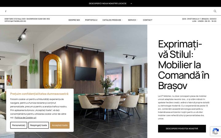 Screenshot of ktmobilier.ro