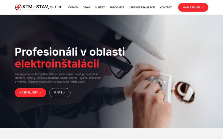 Snímek obrazovky ktmstav.com