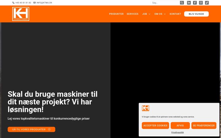 Screenshot of ktmu.dk
