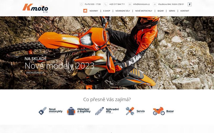 Screenshot of ktmvlasim.cz