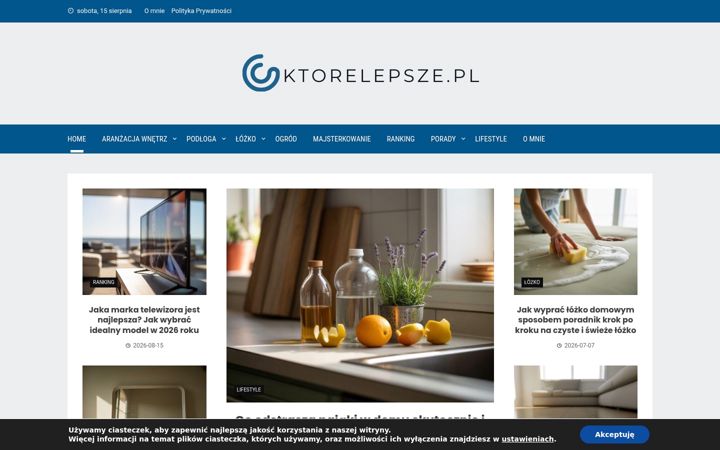 Screenshot of ktorelepsze.pl