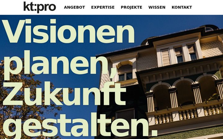 Screenshot of ktpro.at