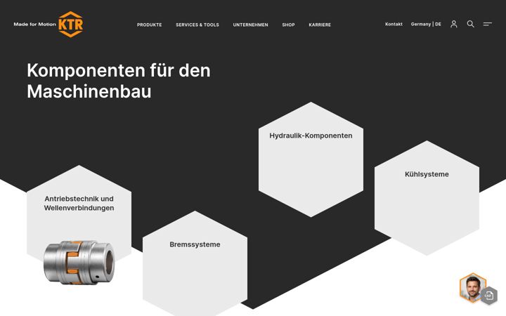 Screenshot of ktr.com