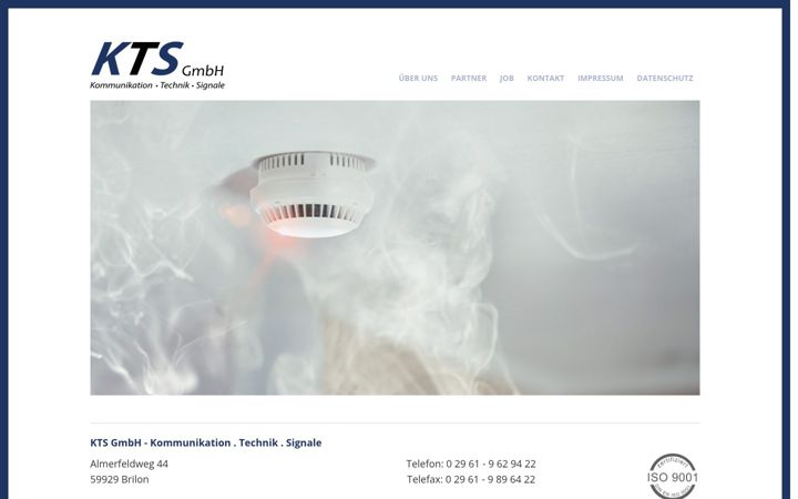Screenshot of kts-brilon.de