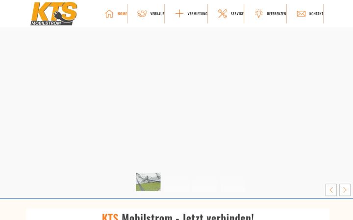 Screenshot of kts-mobilstrom.de