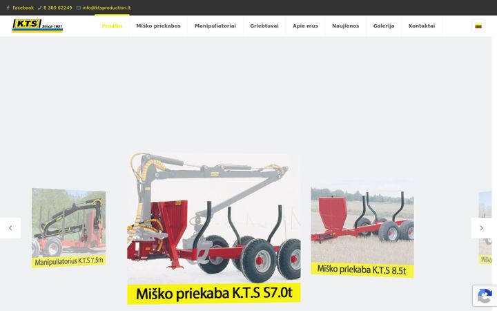 Screenshot of ktsproduction.lt
