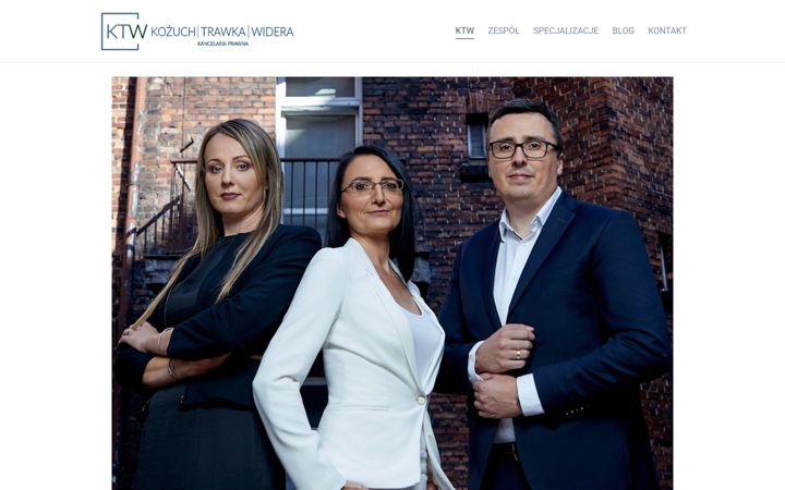 Screenshot of ktw-kancelaria.pl