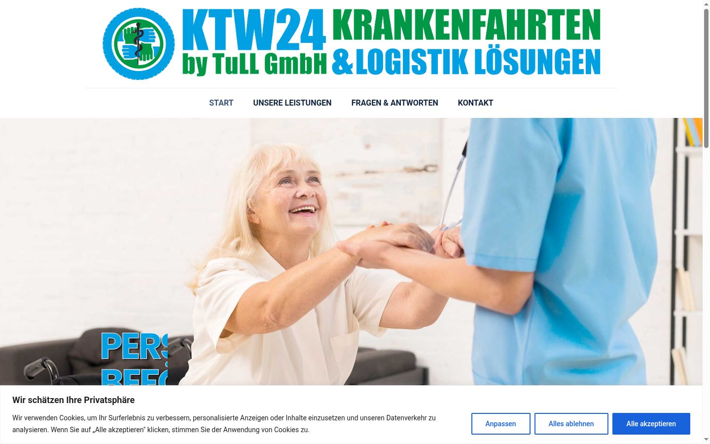 Screenshot tal-banner tal-kunsens muri qabel kwalunkwe interazzjoni