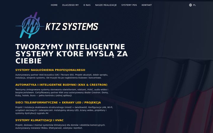 Screenshot of ktz.systems
