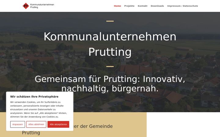 Screenshot of ku-prutting.de