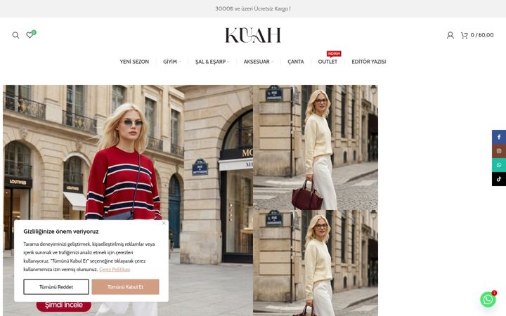 Screenshot of kuah.com.tr