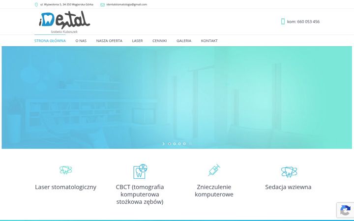 Screenshot of kubaszek.pl
