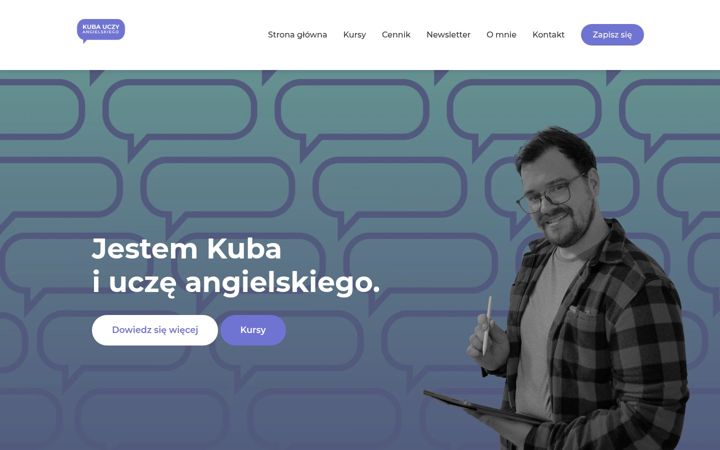 Screenshot of kubauczy.pl